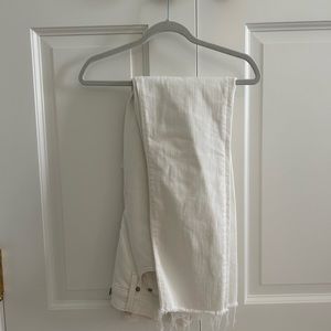 Madewell White Jeans